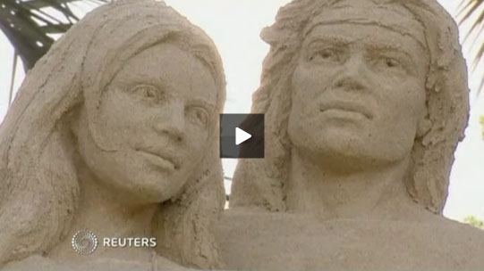 tarzan-jane-sandsculptures-video