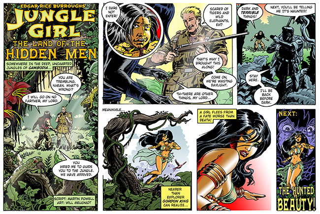 jungle girl webcomic