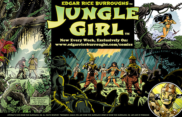 Jungle Girl Online Comic