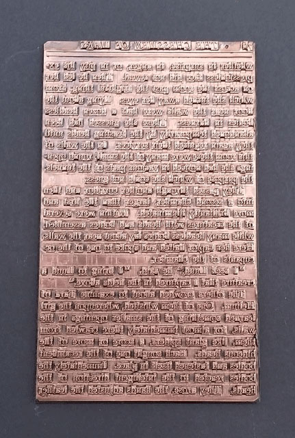 Original Book Printing Press