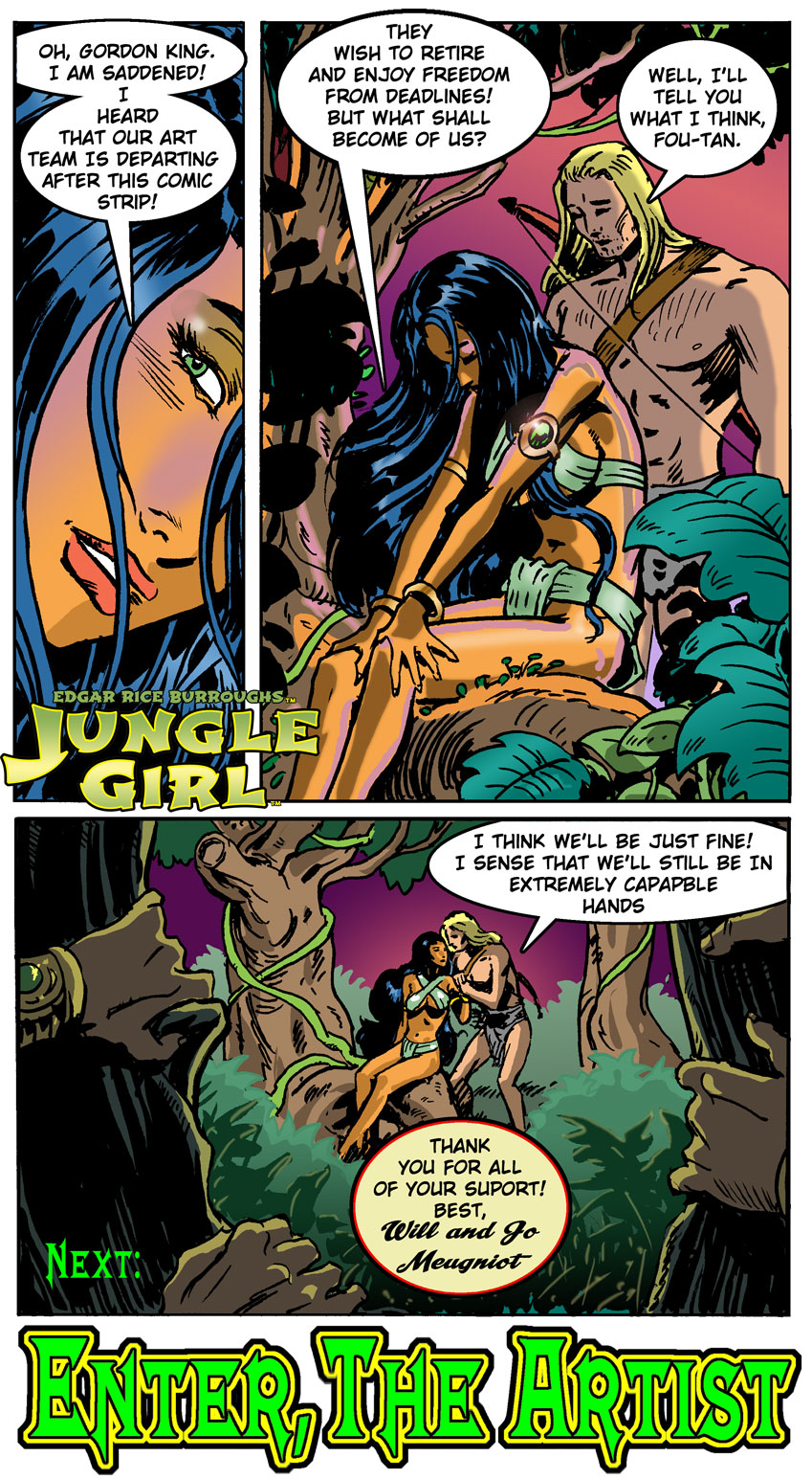 jungle girl web comic
