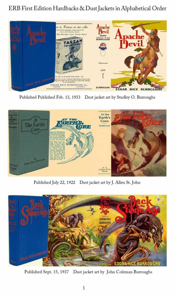 Edgar Rice Burroughs Bibliography 2