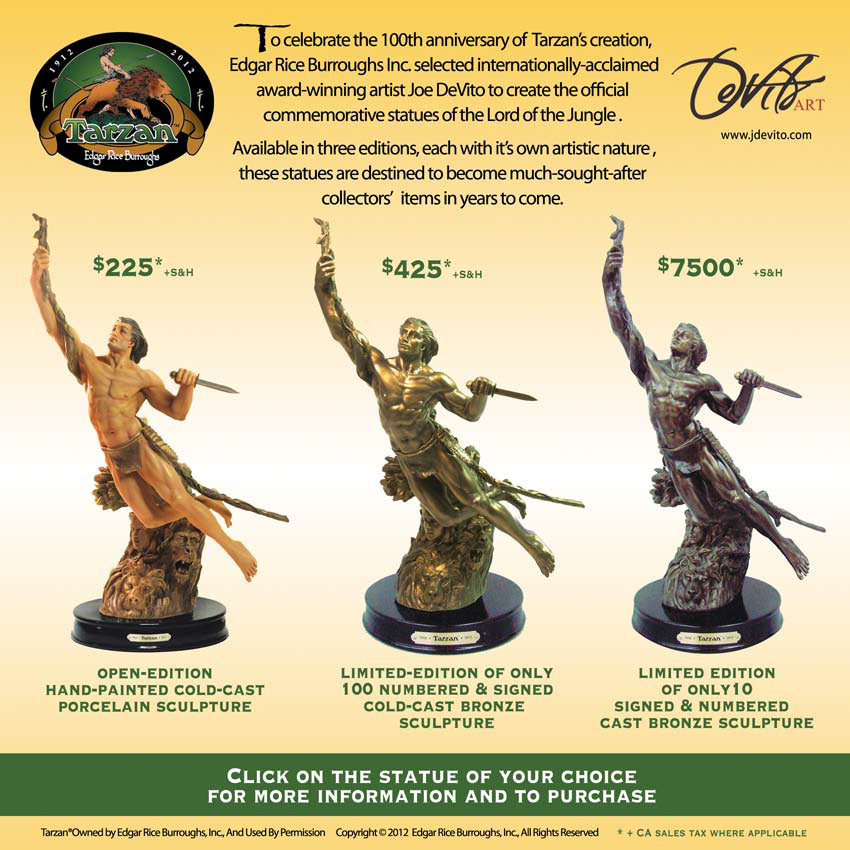Official Tarzan Statues